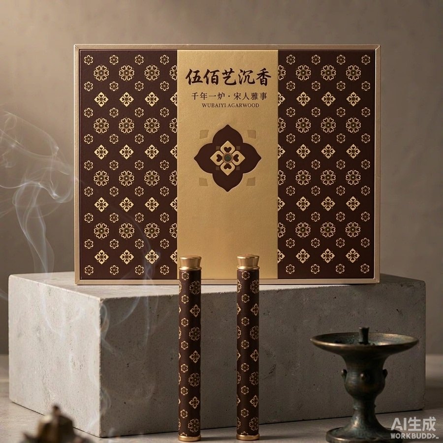 福禄双全 · 海南虫漏 & 越南芽庄 双管线香礼盒